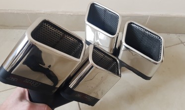 Подвійна насадка для глушника Buzzer ZZ2X425L фото