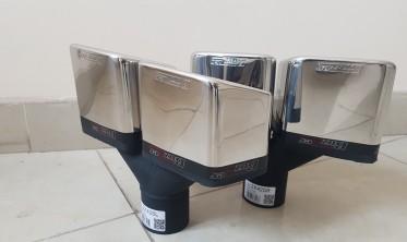Подвійна насадка для глушника Buzzer ZZ2X425L фото