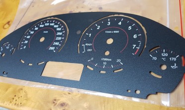 Шкала-замінник миль на км BMW X3 F25, F30, F31, F32, F33, F34, F36 фото