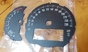 Шкали-замінники миль на км Mini F55/56/57, Countryman F60, Clubman F54 фото