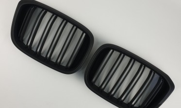Матовые решетки (ноздри) для BMW X3 G01 / X4 G02 M-Look фото