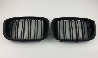 Матовые решетки (ноздри) для BMW X3 G01 / X4 G02 M-Look фото