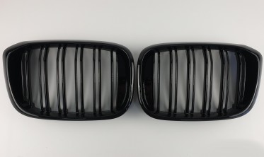 решетки в бампер (ноздри) для BMW X3 G01 / X4 G02 фото
