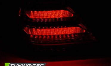 Темные задние фонари MERCEDES W203 2004-2007 с динамическими указателями поворотов фото