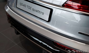 Защитная планка на задний бампер Audi Q5 Sportback фото