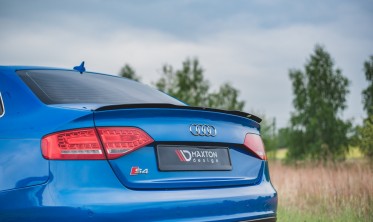 Тюнінговий CAP спойлер Audi A4/A4 S-LINE B8/B8 FL sedan фото