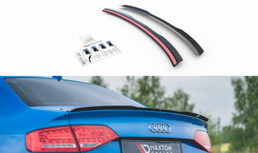 Тюнинговый CAP спойлер Audi A4 / A4 S-LINE B8 / B8 FL sedan фото