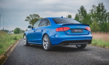 Лістви (накладки) бічних порогів Audi S4/A4/A4 S-line B8/B8 FL фото