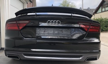 Спойлер крышки багажника Audi A7 фото