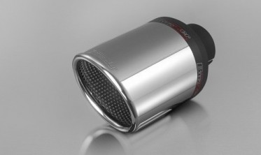 Кругла насадка глушника 115 мм Buzzer ZZ115XL ліва фото
