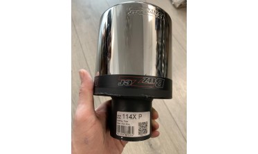 Насадка глушника Buzzer ZZ114X кругла рівна 115 мм фото