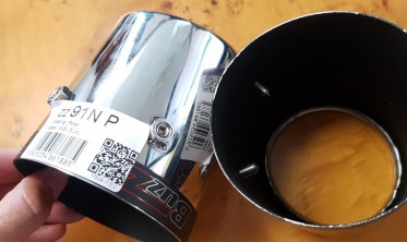 Накладка на вихлопну трубу Buzzer ZZ91N під гвинт фото