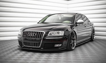 Тюнінговий дифузор переднього бампера Audi S8 D3 фото