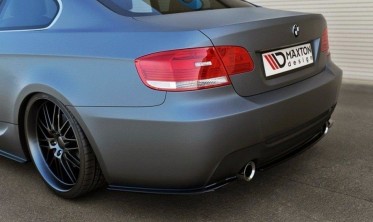 Центральная накладка заднего бампера BMW 3 E92 M-Pack фото