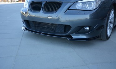 Тюнинговый диффузор под передний бампер BMW 5 E60 / 61 M-pack фото