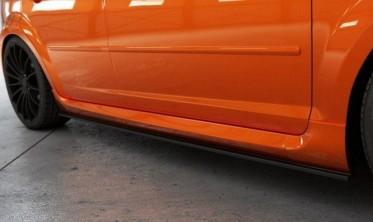Накладки боковых порогов Ford Focus mk2 ST рестайл фото