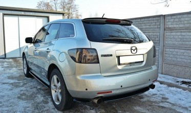Боковые накладки на задний бампер Mazda CX-7 фото