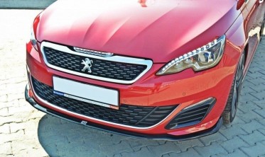 Дифузор переднього бампера Peugeot 308 II версія GTI вер.1 фото