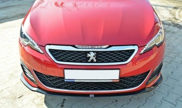 Дифузор переднього бампера Peugeot 308 II версія GTI вер.1 фото