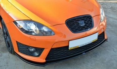 Диффузор переднего бампера Seat Leon mk2 Cupra / FR (рест.) вер.2 фото