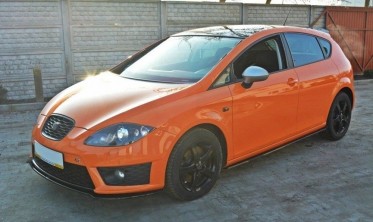Диффузор переднего бампера Seat Leon mk2 Cupra / FR (рест.) вер.2 фото