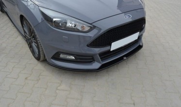 Спойлер переднего бампера Ford Focus mk3 рест. версия ST (вар.2) фото
