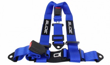 2-дюймовые ремни безпасности SLIDE Blue фото
