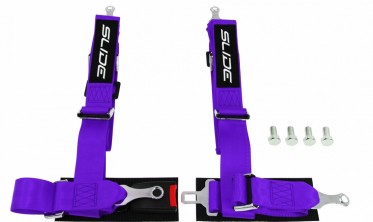 Ремни безопасности 4-точечные SLIDE Purple фото