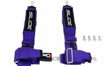 Ремни безопасности 4-точечные SLIDE Purple фото