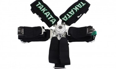 ремни безопасности 6 точек в стиле Takata harness Black с быстрым замком фото