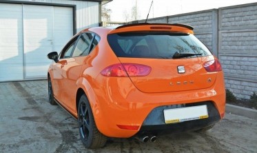 Накладка на спойлер багажника Seat Leon mk2 Cupra / FR (рест.) фото