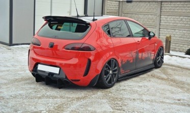 Тюнинговая накладка крышки багажника Seat Leon mk2 MS Design фото