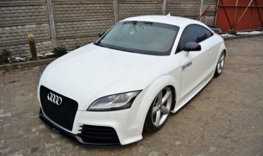 Диффузоры Racing (листвы) под пороги Audi TT mk2 версия RS фото