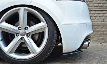 Боковые накладки на задний бампер Audi TT S версия 8J фото