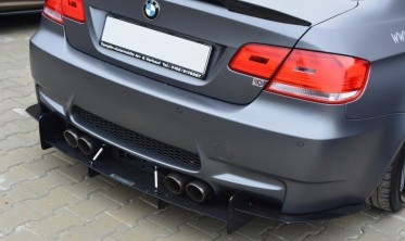 Тюнинговый диффузор на задний бампер BMW M3 E92 / E93 фото