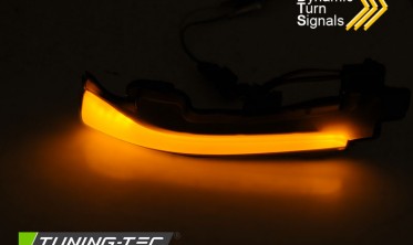 Тонированные LED повроты в зеркала Volvo S60 V40 V60 V70 фото