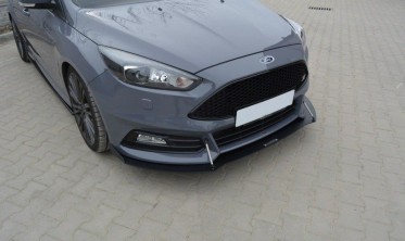 Racing накладка переднього бампера Ford Focus 3 рестайл ST вер.2 фото