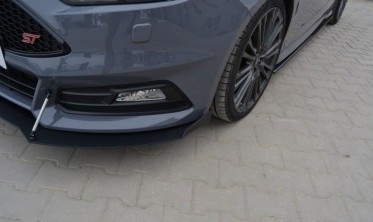 Racing накладка переднього бампера Ford Focus 3 рестайл ST вер.2 фото