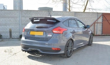 Диффузор заднего бампера Ford Focus MK3 FL версия ST  фото