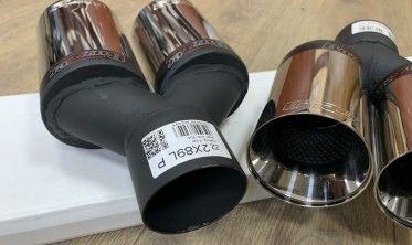 Двойная насадка глушителя Buzzer ZZ2x89L фото