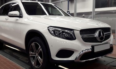 тюнинг радиаторная решетка Mercedes GLC/GLC Coupe-Class X253/C253 фото