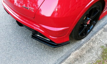 Задние боковые накладки на бампер Honda Civic VIII Type-R GP фото