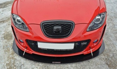 Racing дифузор переднього бампера Seat Leon mk2 MS Design (вер.1) фото