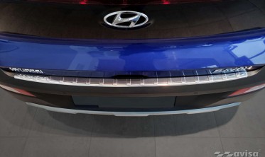 защитная накладка на задний бампер HYUNDAI BAYON фото