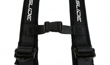 черные 4-х точечные ремни безопасности SLIDE фото