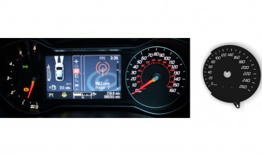 Шкала-заменитель с миль на км Ford Mondeo MK4, Convers+, S-MAX фото