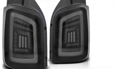 Фонари светодиодные задние VW T5 тонированные фото