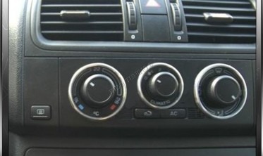 Декоративні кільця на ручки пічки Skoda Fabia 2 / Roomster фото
