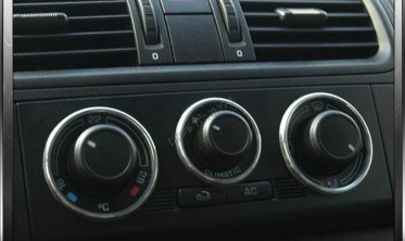 Декоративні кільця на ручки пічки Skoda Fabia 2 / Roomster фото