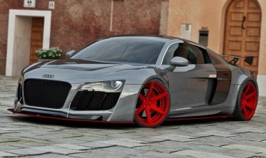 Тюнінговий передній бампер Audi R8 МК1 фото